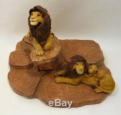 The Lion King Sandicast Disney Sculptures by Sandra Brue Incomplete