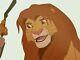 The Lion King Sericel Cel Limited Edition 5000 Walt Disney Rafiki And Simba Coa