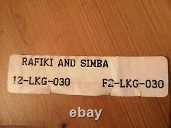 The Lion King Sericel Cel Limited Edition 5000 Walt Disney Rafiki and Simba COA