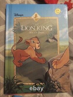 The Lion King-Six New Adventures 1994 Hardback Book Box Set Grolier Rare