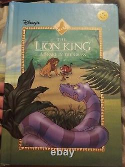 The Lion King-Six New Adventures 1994 Hardback Book Box Set Grolier Rare