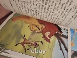 The Lion King-Six New Adventures 1994 Hardback Book Box Set Grolier Rare