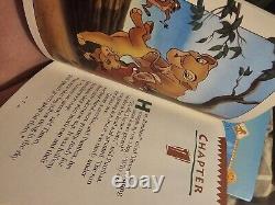 The Lion King-Six New Adventures 1994 Hardback Book Box Set Grolier Rare