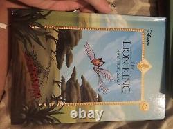 The Lion King-Six New Adventures 1994 Hardback Book Box Set Grolier Rare