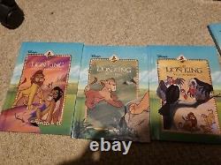 The Lion King Six New Adventures Disney Hardback Book Set Grolier 1994