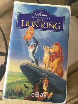 The Lion King VHS 1995 Walt Disney Masterpiece Video tape