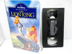 The Lion King VHS Walt Disney #2977 1995 Masterpiece Collection TESTED