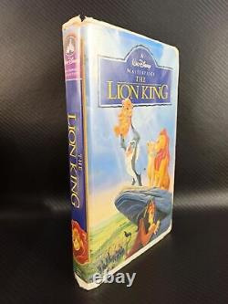 The Lion King (VHS, Walt Disney Masterpiece, Clamshell Case)