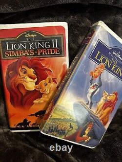 The Lion King Vhs (walt Disney Masterpiece Collection) & Lion King II 1994
