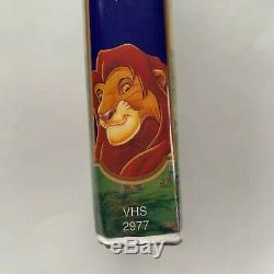 The Lion King Walt Disney Classic Masterpiece Collection VHS Clamshell 2977-1