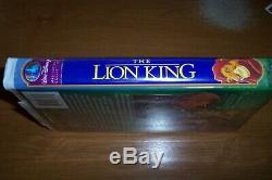 The Lion King Walt Disney Masterpiece Collection VHS Movie Tape