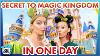 The Secret To Doing Disney S Magic Kingdom In One Day