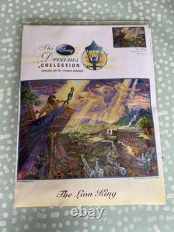 Thomas Kinkade Disney Dreams Cross Stitch Kit The Lion King New Unopened