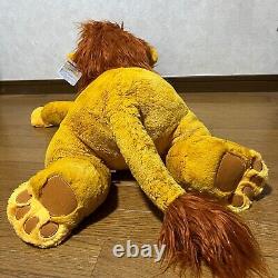 Tokyo Disney Resort Limited Lion King Simba Big Plush doll 74cm Hug Pillow Japan