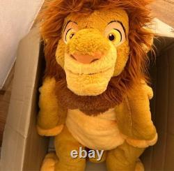 Tokyo Disney Resort Limited Lion King Simba Big Plush doll 74cm Hug Pillow NEW