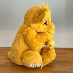 Tokyo Disney Resort Limited The Lion King Simba Fluffy Plush Toy Japan Used Cute