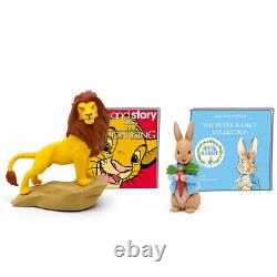 Tonies Starter Set Bundle Creative-Tonie The Lion King Peter Rabbit and Carrier