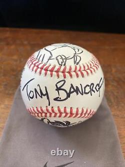 Tony Bancroft Signed Sketch Baseball PSA DNA Coa Disney Animator Lion King