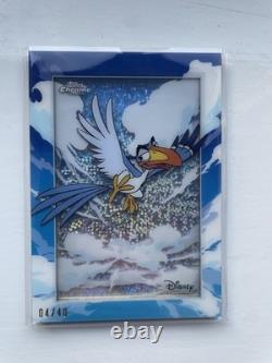 Topps Chrome Disney 2025 Lion King Zazu Air Card /40