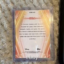Topps Chrome Disney 2025 The Lion King Nala CNE-42 Parallel/Variety Card