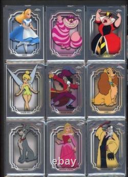 Topps Chrome Disney Complete Base Set 0-200 Cards + Lion King Bundle NM Mickey