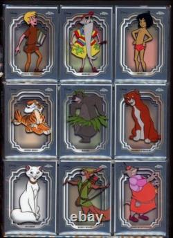 Topps Chrome Disney Complete Base Set 0-200 Cards + Lion King Bundle NM Mickey