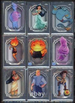 Topps Chrome Disney Complete Base Set 0-200 Cards + Lion King Bundle NM Mickey