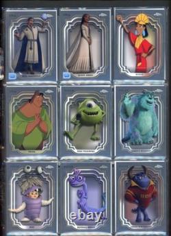Topps Chrome Disney Complete Base Set 0-200 Cards + Lion King Bundle NM Mickey