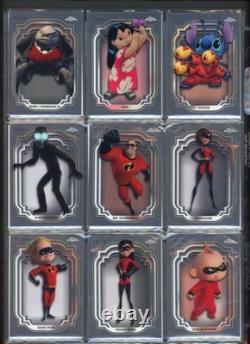 Topps Chrome Disney Complete Base Set 0-200 Cards + Lion King Bundle NM Mickey