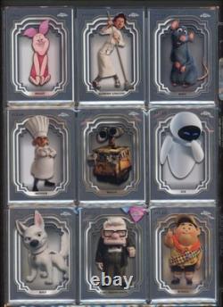 Topps Chrome Disney Complete Base Set 0-200 Cards + Lion King Bundle NM Mickey