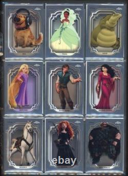 Topps Chrome Disney Complete Base Set 0-200 Cards + Lion King Bundle NM Mickey