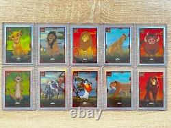 Topps Disney Chrome 2024 Lion King 30th Anniversary Complete Set #LK-1-LK-10