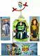 Toy Story 4 Talking Toys Dolls Woody, Bo Peep Buzz Forky Figures Lot Of 4 Disney