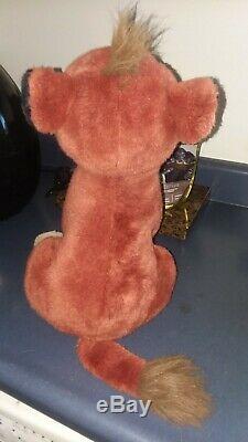 UK Exclusive Sitting Kovu Lion King Stuffed Disney Plush Htf Rare Vhtf
