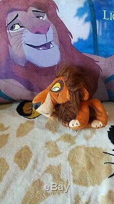 ULTRA RARE Disney The Lion King Japan SEGA Scar Collector's Plush Toy