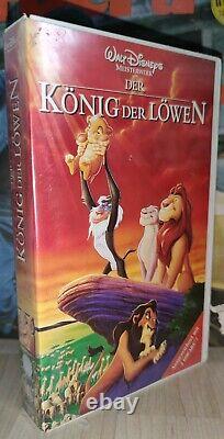 VHS Lion King The Lion King Walt Disney Big Box Ex Rental Masterpieces RARE