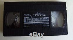 VHS Walt Disney Masterpiece Collection THE LION KING 1995 Rare Very Collectable