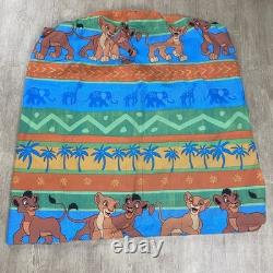 VTG 1994 DISNEY LION KING SIMBAS PRIDE 2 HUGE SHEET 7 PC SET With COMFORTER SKIRT