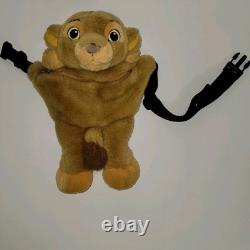 VTG 90s Disney Lion King Simba Cub Plush Children's Fanny Pack Belt Bag RARE