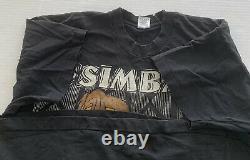 VTG 90s Disney The Lion King Simba Black Single Stitch Movie Promo T Shirt XL