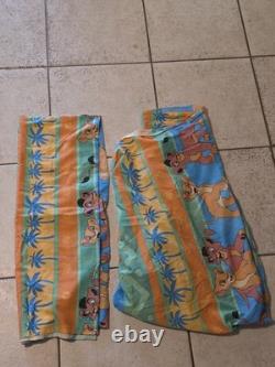 VTG Disney Lion King Twin Bed Sheets Flat, Fitted Only