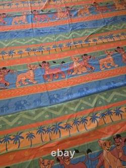 VTG Disney Lion King Twin Bed Sheets Flat, Fitted Only