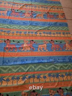 VTG Disney Lion King Twin Bed Sheets Flat, Fitted Only