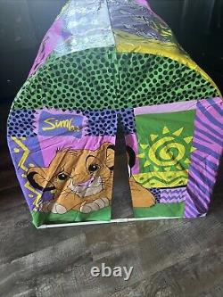 VTG Disney's The Lion King Playhouse Simba Play Tent Complete Used Rare Item