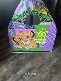 VTG Disney's The Lion King Playhouse Simba Play Tent Complete Used Rare Item