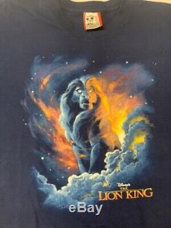 VTG The Lion King Promo Shirt Rare 1994 90s XL Disney Movie Simba
