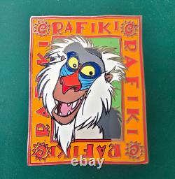 Very Rare Prototype Disney Auction Rafiki Lion King Pin DA07553 SILVER 2003