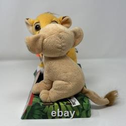 Vintage 1993 Mattel Disney The Lion King Simba & Nala Kissing Plush Set NIB