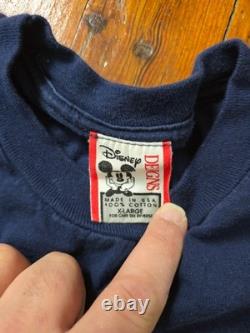 Vintage 1994 Disney Lion King Mufasa in Clouds Dark Blue Size XL mint cond