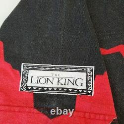 Vintage 1994 Disney The Lion King Movie Hyenas Shirt Toy Story Aladdin AOP XL